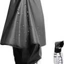 VEASAERS Golf Bag Rain Cover Waterproof Hood Protection Black Pack Durable Lightweight Club Bags Raincoat for Men Women Golfer