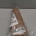 Smiry Rectangle Table Cloth Cover, Waterproof Elastic Fitted Picnic Tablecloth for 4 Foot Tables, Wipeable Flannel Backed Vinyl Tablecloths for Camping, Dining, Outdoor (Brown, 24" x 48")