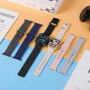 6 Pack Sport Bands for Apple Watch Band 40mm 41mm 42mm 38mm 44mm 45mm 46mm iWatch bands for Women Men, Waterproof Silicone Strap Wristband for Apple Watch Series 11 10 9 8 7 6 5 4 3 SE/Ultra 49mm 3/2nd