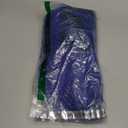 ColorGround Long Wavy Cosplay Wig with Crown for Halloween Costumes and Party (Dark Root Blue)