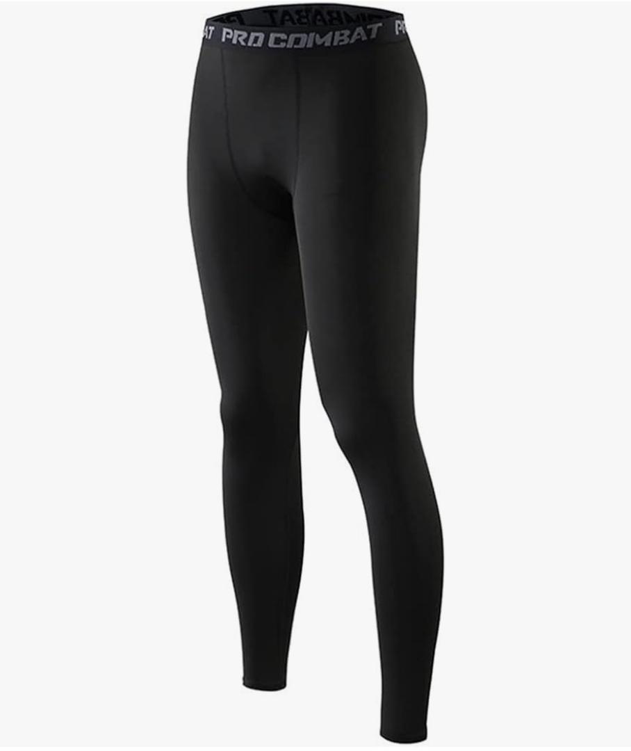 HYCOPROT Men's Compression Pants Athletic Tight,Leggings Base Layer Bottoms for Running Workout Sports Yoga Basketball XL