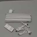 EZVALO 5-Pack Under Cabinet Lighting, 2400mAh Motion Sensor Light, LED Closet Lights Wireless, 2700K Dimmable, Timer, Magnetic, with Remote Control for Kitchen, Closet, Stair (Warm White)