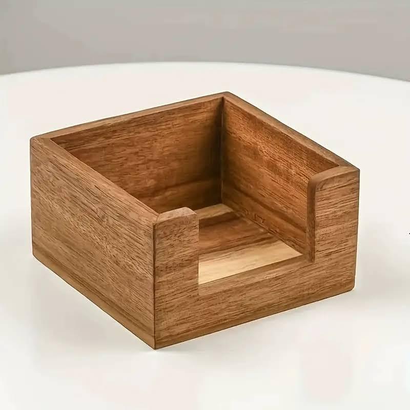 Dispenser for Office Desk Accessories, Self Stick Note Pad Holder, Memo Pad Holder Dispenser Organizer for School Office Desk Supplies, Size 7.5x7.5