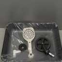 Sfozstra Open Top Litter Box: Grey Medium Removable Liner - Secure and Odor Control - Durable High Side Sifting Litter Box for Small Cats, Size: 17" x 13