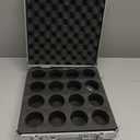 Pool Ball Case, Billiard Balls Storage Box, can Holds 16 Billiard Balls with A Diameter of 2.25 inches, Portable Billiard Box with Hand Grip