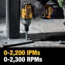 DEWALT 20V MAX Cordless Impact Wrench, 1/2 Impact Gun, 4-Speed High Torque with Hog Ring Anvil and LED Light, Brushless Motor, Precision Wrench, Tool Only (DCF900B)