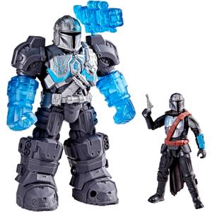 STAR WARS Epic World of Action The Mandalorian Mech Force Suit, 6.5-Inch Mech Suit & 4-Inch Action Figure, Toys for Boys & Girls Ages 4+