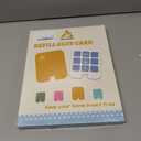 36 Pcs Sticky Refill Glue Cards, Compatible with Safer Home SH502, Dynatrap DT3005W-DS3, DT23005-06, Targets Moth, Fly, Mosquito, Gnat and More, Safe and Super Sticky (Macaron Yellow)