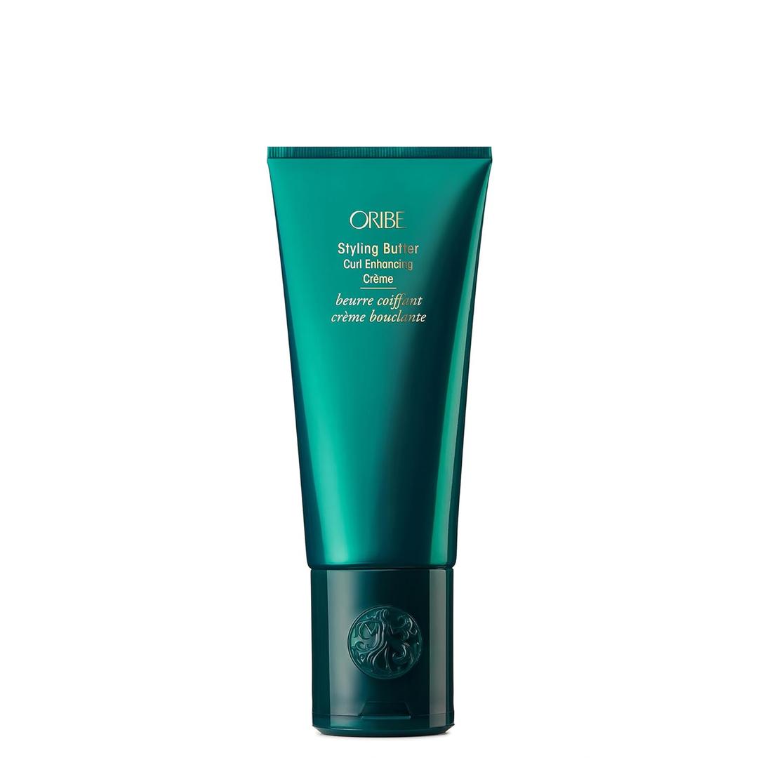 Oribe Styling Butter Curl Enhancing Cream - Hydrating Curl Defining Cream With Medium Hold - Nourishes & Softens Curls - Tames Frizz & Prevents Dryness - For Curls & Coils - 6.7 oz