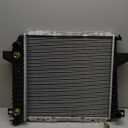 DNA Motoring OEM-RA-2481 OE Style Full Aluminum Core Direct Fit Radiator Compatible with 02-06 Liberty 3.7L, 20" W X 20" H X 1" D, 1-1/2" Inlet, 1-13/16" Outlet