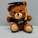 Graduation Teddy Bear 2025 – Plush Bear with Cap & Gown – Class of 2025 Gift for Graduates – Soft Stuffed Animal Keepsake for High School, College, or Kindergarten Graduation