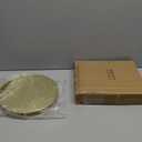 Jewelry Tray Perfume Display Organizer Bathroom Storage Vanity Tray Tabletop Display for Cosmetic, Candle, Jewelries, 10" Round Gold