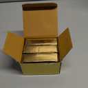 Pack of 3 Fake Gold Bar Paperweights for Office Desk  Luxury Gift for Men & Women, Stylish Birthday & Anniversary Present, Elegant Jewelry Shop Decor (3.15" x 1.57" x 0.39")