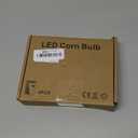 E12 LED Candelabra Bulb, 12W LED Candle Bulbs,100-Watt Light Bulbs Equivalent, Daylight White 6000K Chandelier Bulbs, E12 Candelabra Base, 85V-265V, 1200Lumens, Non-Dimmable (4 Pack)