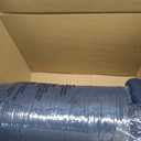 CozyLux Queen Comforter Set Navy Blue, 3 Pieces Solid Comforters Queen Size Breathable Bedding Sets, Luxury Soft Lightweight Bed Set with Down Alternative Comforter and 2 Pillowcases for All Seasons