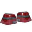 2X Rear Brake Stop Tail Light Lamp for Volkswagen Golf MK4 1998-2002 (Smoked)