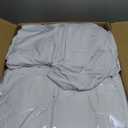 HolidayIdeas 6 Pack Spandex Table Skirt for 60 Inch Round Tables, White Fitted Stretch Tablecloth for 5 Ft Wedding Tables, Wrinkle Resistant Ruffle Design for Banquets, Baby Showers, Parties