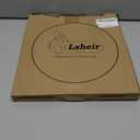 Metal Chicken Water Heater for Winter, 11'' Chicken Waterer Heater Base for 1-5 Gallon Metal or Plastic Poultry Waterer, Outdoor Eletric Poultry Water Heaters for Chicken Turkey Goose Duck Drinker