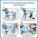 Recovery Suit for Dogs Cats,Female Male Dog Onesie for Spay Neuter,Substitute E-Collar & Cone,Anti-Licking Breathable Onesie for Small Medium Large Dogs Cats (Sheep,L)