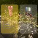 DIBIEECN 6 Pack Dragonfly Solar Pathway Lights Outdoor,Metal Garden Decorations Outdoor Lights with Patterns and Warm Light,Waterproof Landscape Lighting for Path Patio Backyard Walkway Yard