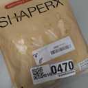 SHAPERX Women's Sculpting Bodysuit Tummy Control Shapewear Open Bust Thigh Slimmer Seamless Body Shaper, SZ5258-Beige-L/ XL
