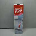 HOMTOYOU Dust Mop for Hardwood Floors: Microfiber Spray Mop for Cleaning Laminate Wood Tile Home Kitchen - 3 Washable Reusable Pads & 1Pcs 400+ML Refillable Bottle (Red)