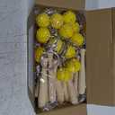 Jexine 48 Pcs Softball Party Favors Set Including 12 Keychains 12 Hair Ties 12 Hair Scrunchies and 12 Charm Bracelets Softball Gifts for Women Team Sports Birthday Party Supplies Decoration
