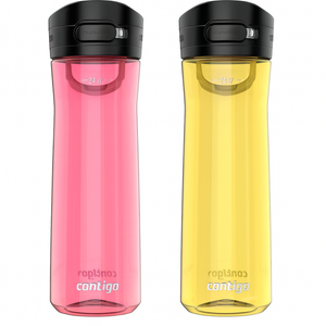 Contigo Jackson 2.0 Leak-Proof Water Bottle, 24 Oz., 2-Pack (Azalea & Pineapple)