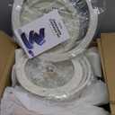 CAROTE 19pcs Pots and Pans Non Stick, Cookware Sets Detachable Handle, Induction Kitchen Pots and Pans,NonStick Cooking Set, Oven/Dishwasher/Fridge Safe, Space Saving (Cream White)