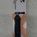 K&F Concept 33.5cm/13.2" Selfie Stick Tripod, Portable Vlog Handle Grip Action Camera Selfie Stick for GoPro Hero 13/12/11/10/9/8/Max, DJI Osmo Action 5/4/3/2/1. (Black)