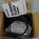 GROWNEER 550GPH Submersible Pump 30W Fountain Water Pump, 2000L/H, with 7.2ft High Lift, 3 Nozzles for Aquarium, Fish Tank, Pond, Hydroponics, Statuary