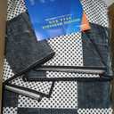 GarveeHome Checkered Dark 6x9 Area Rugs Geometric Diamond Dot Modern Soft Low-Pile Rug for Bedroom Nursery Living Room Entryway Non-Slip TPE Backing