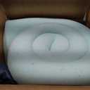 Serta ThermaGel Cooling, Pressure-Relieving Memory Foam Mattress Topper, 2 Inch, Full Blue, Full 74"x53"
