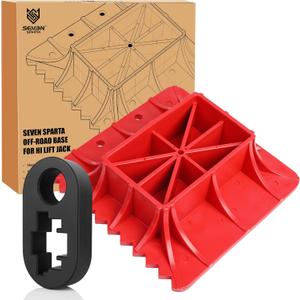 Seven Sparta Base Stand & Handle Keeper Compatible with Hi Lift Jack Accessories Handle Bar Protector