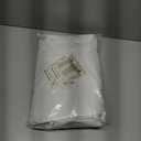 H.VERSAILTEX 100% Blackout Curtains for Bedroom Thermal Insulated Linen Textured Curtains Heat and Full Light Blocking Drapes Living Room Curtains 2 Panel Sets, 52x84 - Inch, Pure White