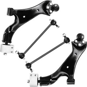 4PCS for 2010-2017 Chevy Equinox GMC Terrain Front Lower Control Arms + Sway Bar End Links Suspension Kit K750188 K750189