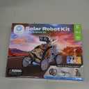 Sillbird 12-in-1 Solar Robot Building Kit STEM Gift for Boys Aged 8-13, DIY Science Educational Robotic Toys for Kids Teens Birthday, Powered by The Sun with 190 Pieces (12in1-grey)