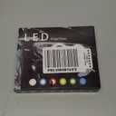 QasimLED 110MM Red Angel Eyes 78SMD COB LED Driving Light DRL Halo Ring Day Decorative Warning Lights 9-30V DC,1 Pair