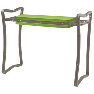 Rugg HeirLoom 24.5 in. W Black/Green Garden Kneeler/Seat