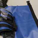 Earth Pak Waterproof Dry Bag - Roll Top Waterproof Backpack Sack Keeps Gear Dry for Kayak with Waterproof Phone Case (30L, Blue)