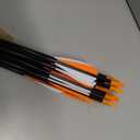 Fiberglass Practice Arrows Archery 24 26 28 30Inch Target Shooting Safetyglass Recurve Bows Suitable for Youth Children Woman Beginner