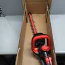 Hedge Trimmer for Milwaukee 18V Battery, Cordless Hedge Trimmer with 22'' Dual-Action Blade and Safety Lock,1600PRM, 3/5'' Cutting Width(Battery Not Included) (Red)