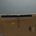 Modern LED Ceiling Light, Black Dimmable Flush Mount Ceiling Light with Remote Control, Acrylic Ceiling Lighting Fixture for Living Room Dining Room Kitchen Office Ceiling Lamp (Square)