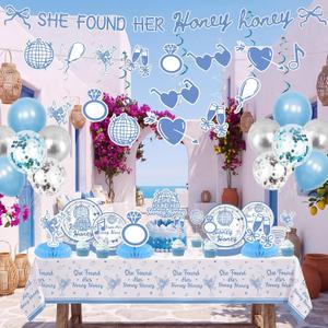 135 Pcs She Found Her Honey Honey Bachelorette Party Supplies Serves 25