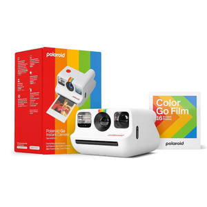 Polaroid Go Generation 2  Mini Instant Camera + Film Bundle (16 Photos Included)  White (6282)