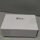 48 Inches Velvet Christmas Tree Skirt Ivory White with Gold Bow Fur Plush Tree Skirt Luxury Xmas Skirts for Merry Christmas Party Vintage Holiday Decorations