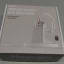 Bluetooth Headset, Wireless Headphones with Microphone Noise Canceling & USB Dongle, V5.0 Trucker Bluetooth Headset with Mic Mute & Charge Dock for PC/Laptop/Phone/Meeting/CallCenter/Office Gold