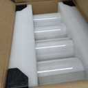 16-Pack Clear Glass Cylinder Vases, 4 Sizes (4/6/8/10 Inch) - Hurricane Floating Candle Holders & Flower Vases for Wedding, Table Centerpiece, Home Décor