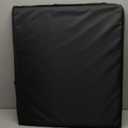 FURTIME Large Dog Car Seat, Upgraded PU Leather Back Seat Extender with Hard Bottom, Waterproof Pet Car Seat Cover for Medium Sized Dog, Pet Hammock for Cars, SUVs, Trucks (Black)