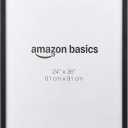 Amazon Basics Rectangular Wood Poster Frame, 24" x 36", Black